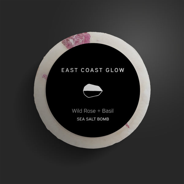 Wild Rose + Basil | Salt of the Earth™ Sea Salt Bomb