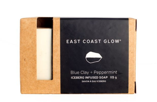 Blue Clay + Peppermint | Iceberg Infused Soap